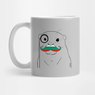 Mustache Flag Bulgaria Mug